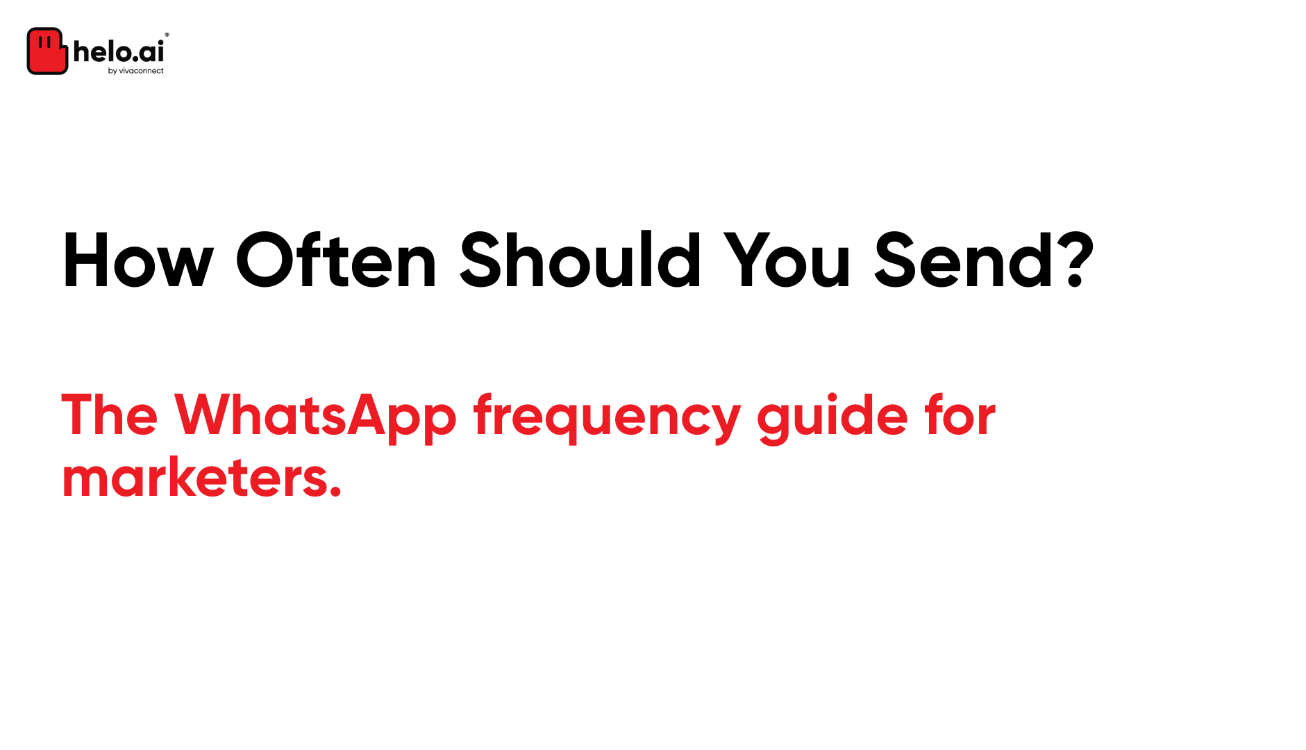 WhatsApp Message Frequency